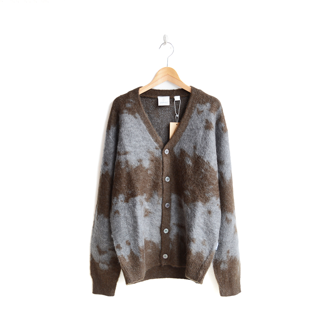 画像1: Gramicci / MOHAIR SPLATTER CARDIGAN (G6FM-J038)