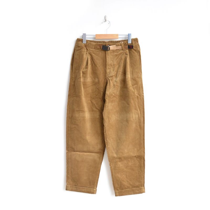 画像1: GRAMiCCi / STRETCH CORDUROY TUCK TAPARED PANT (GMP3-FJP01)