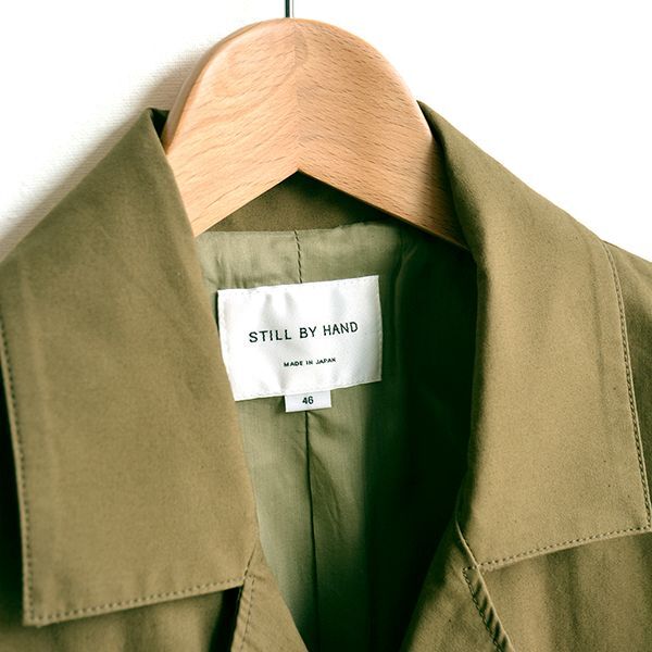 画像: STILL BY HAND / Cotton-Nylon Oxford Jacket（JK01204）