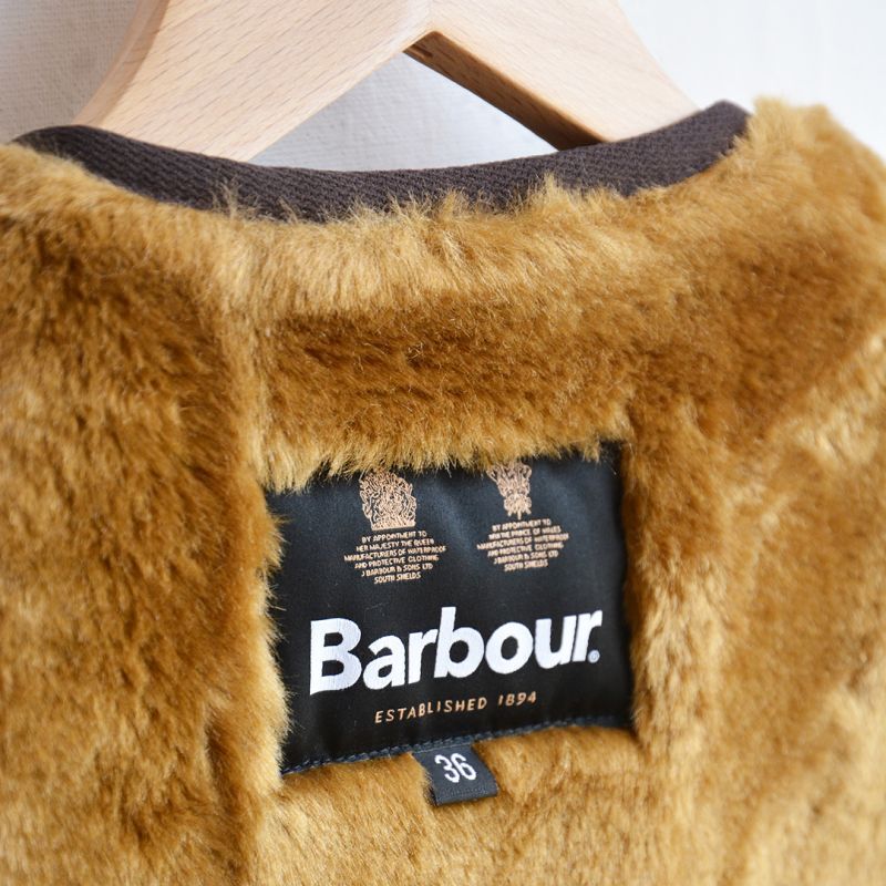 画像: BARBOUR/BARBOUR FUR LINER（MLI0035BR31）