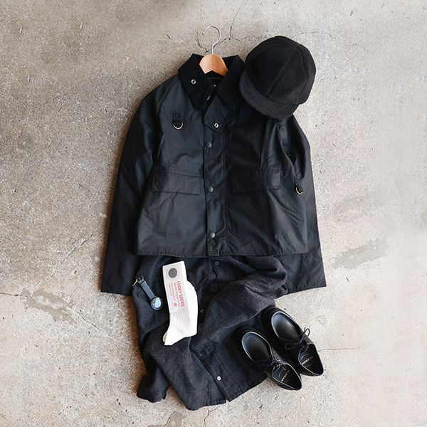 画像: BARBOUR/SPEY WAXED COTTON（MWX1212）