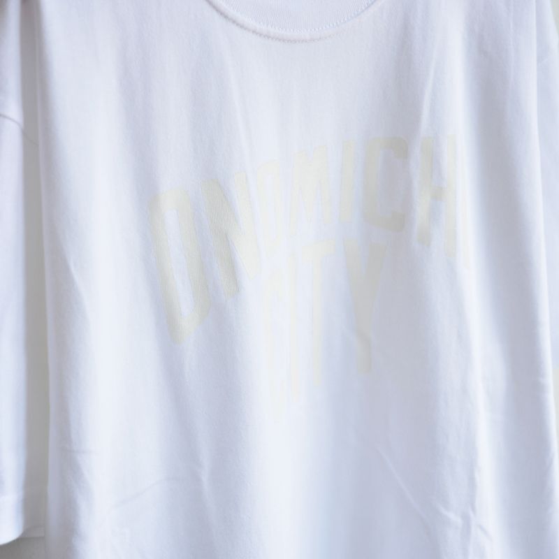 画像: ONOMICHI CITY / ONOMICHI CITY T-SHIRT "WHITE OUT"