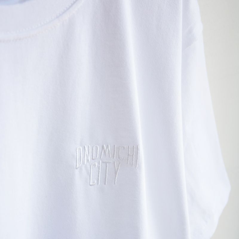 画像: ONOMICHI CITY / ONOMICHI CITY T-SHIRT STITCH  "WHITE OUT"