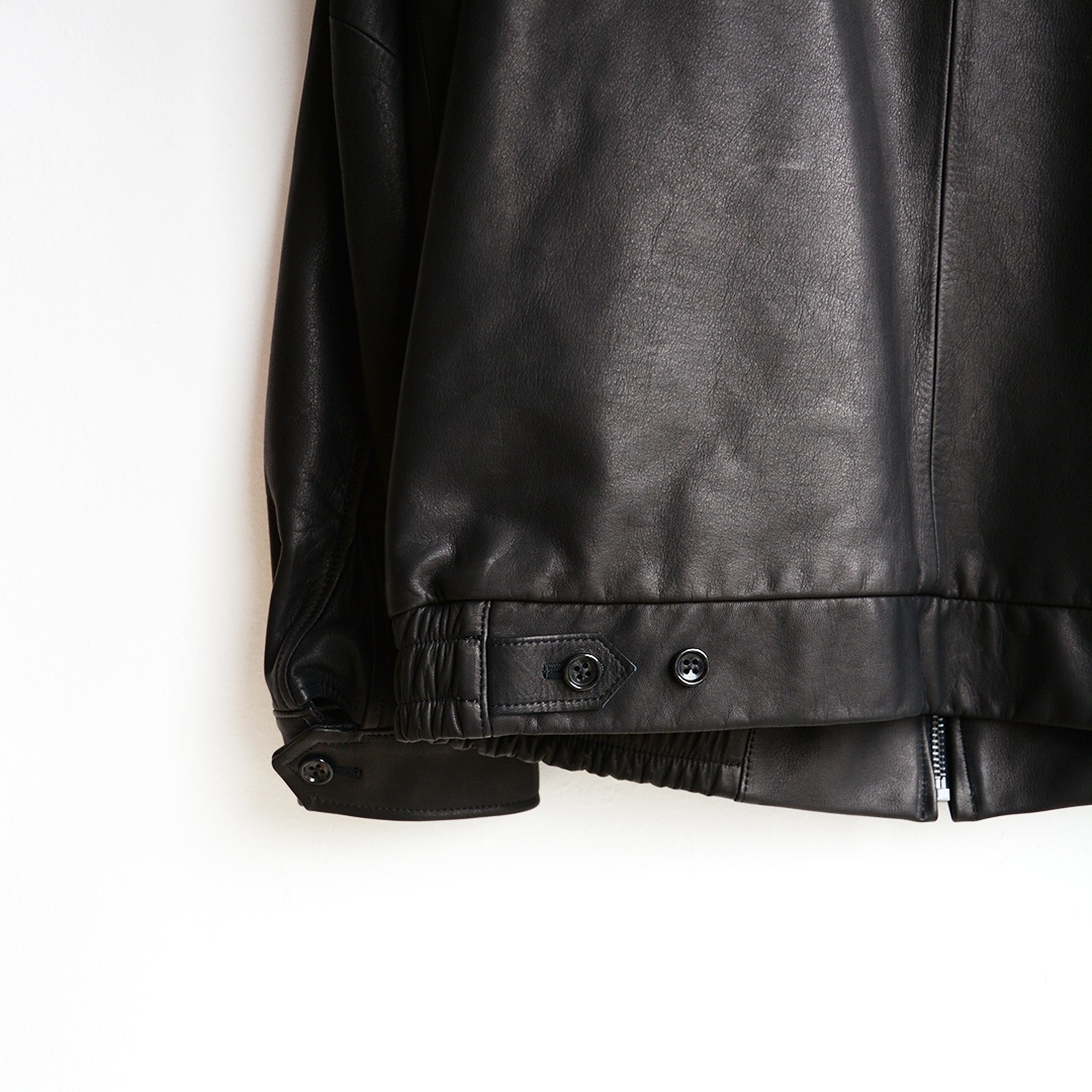 画像9: *A VONTADE / Leather Harrington Jacket (RD-0116)