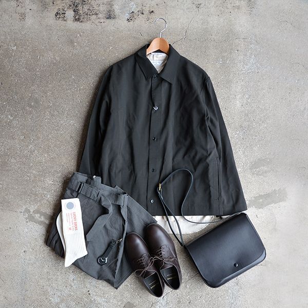 STILL BY HAND（スティル バイ ハンド） / Rayon/Wool Shirts Blouson