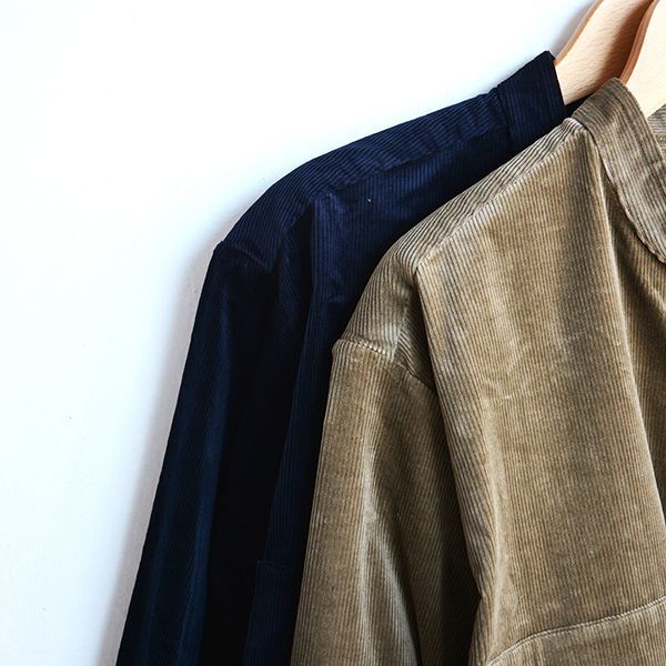 画像: STILL BY HAND / Corduroy Over Shirts (SH04224)