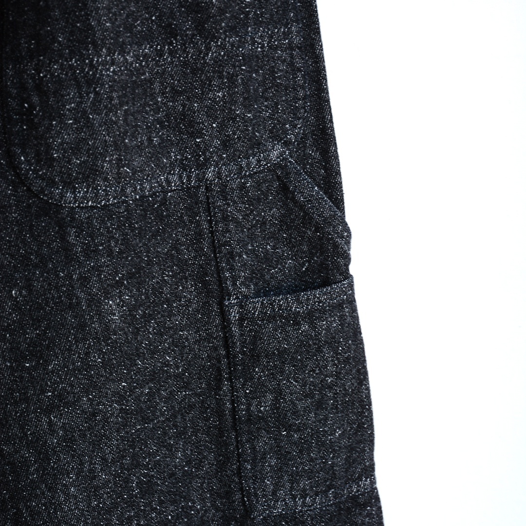 画像7: SANMONT / COTTON/SILK DENIM BELTED PANT (SPA0202)