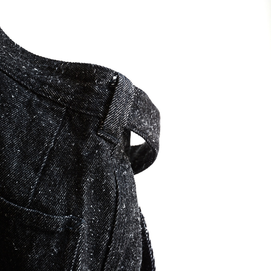 画像: SANMONT / COTTON/SILK DENIM BELTED PANT (SPA0202)