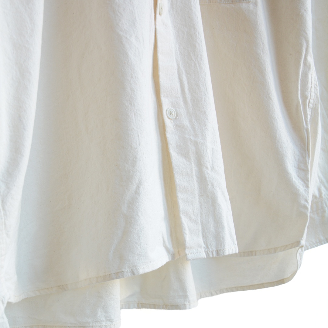 画像: SANMONT / COTTON/SILK REGULAR COLLAR SHIRT (SSA0201)