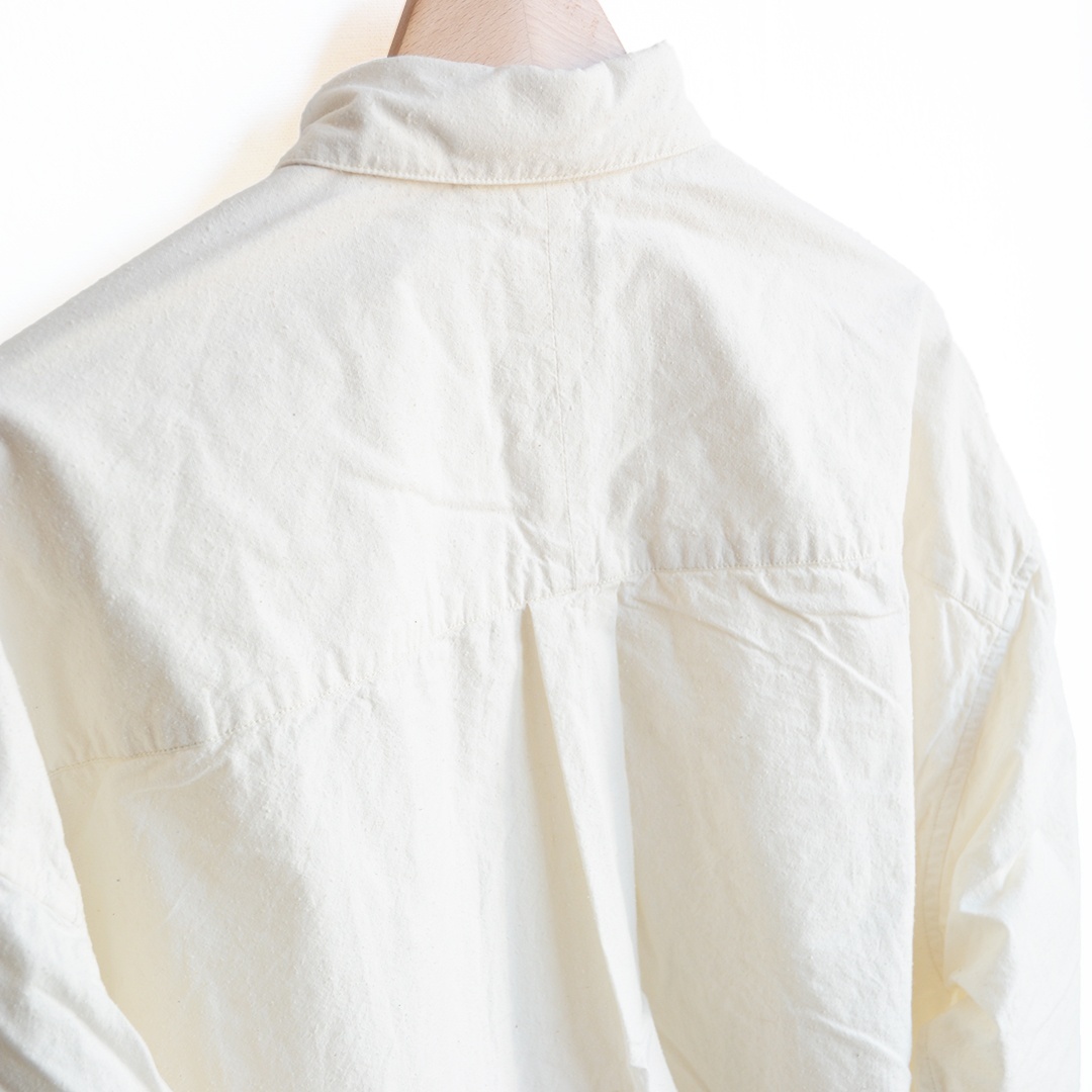 画像8: SANMONT / COTTON/SILK REGULAR COLLAR SHIRT (SSA0201)
