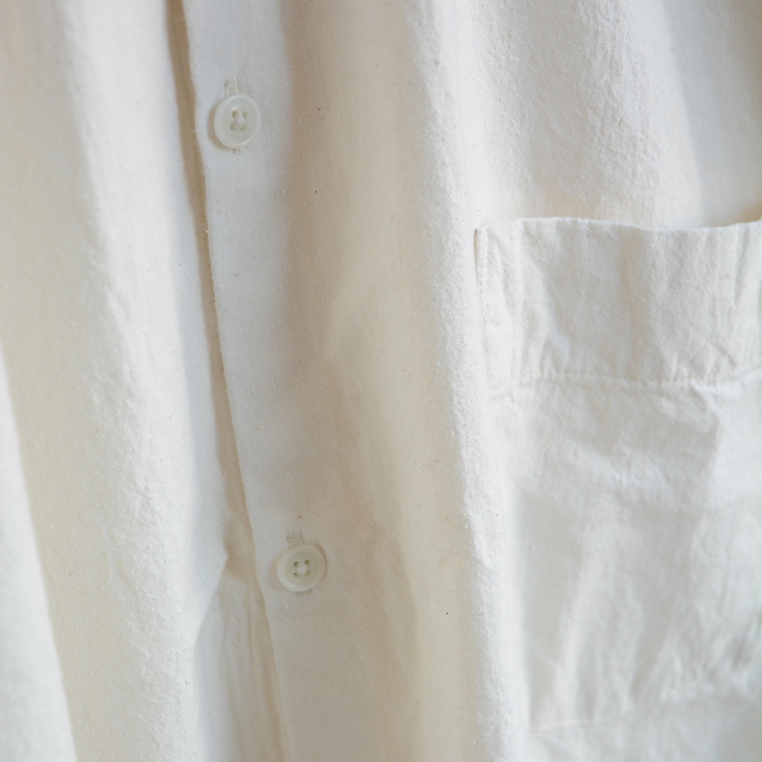 画像6: SANMONT / COTTON/SILK REGULAR COLLAR SHIRT (SSA0201)