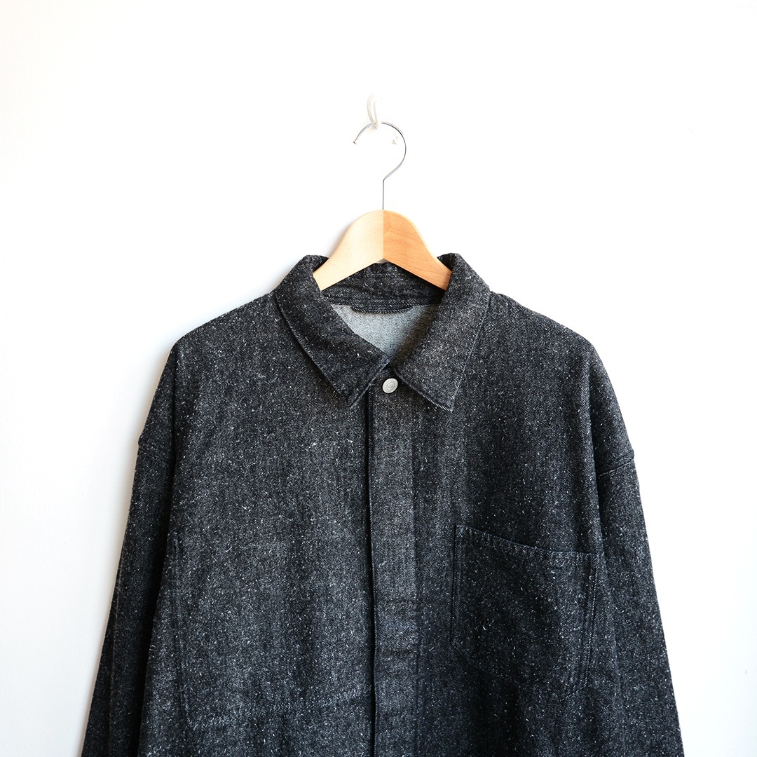 画像3: SANMONT / COTTON/SILK DENIM WORK JACKET (SWA0206)