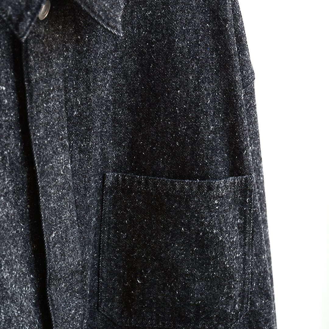 画像7: SANMONT / COTTON/SILK DENIM WORK JACKET (SWA0206)