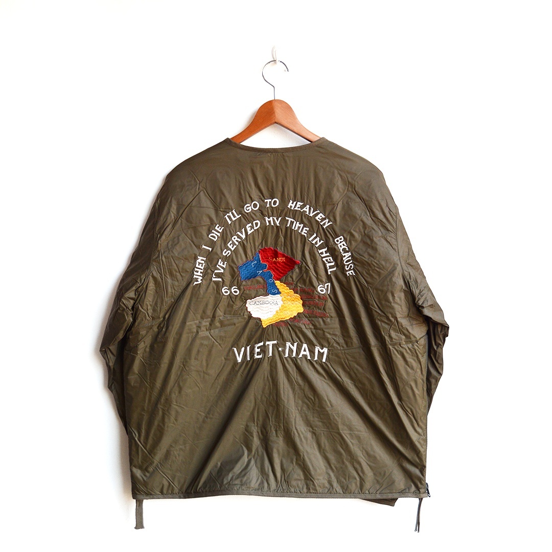 画像2: TAION JPNSP® / リバーシブル・ベトジャン・ダウンジャケット (TAION-JK03JS)