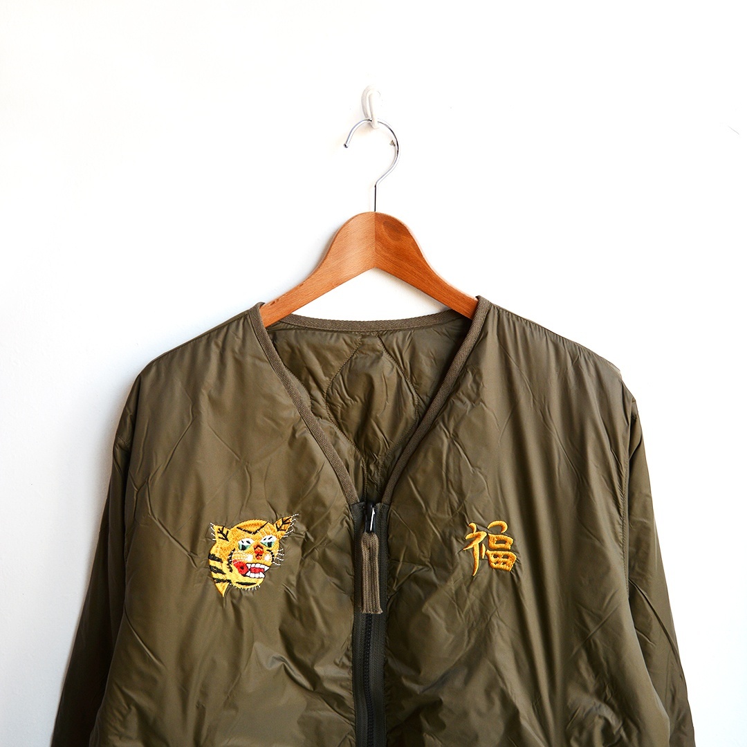 画像5: TAION JPNSP® / リバーシブル・ベトジャン・ダウンジャケット (TAION-JK03JS)