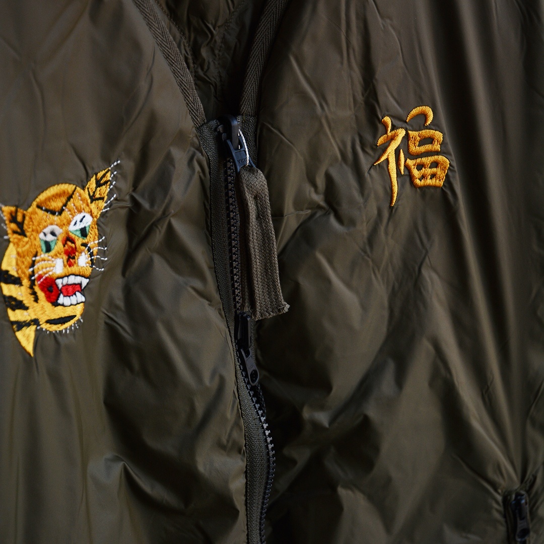 画像7: TAION JPNSP® / リバーシブル・ベトジャン・ダウンジャケット (TAION-JK03JS)