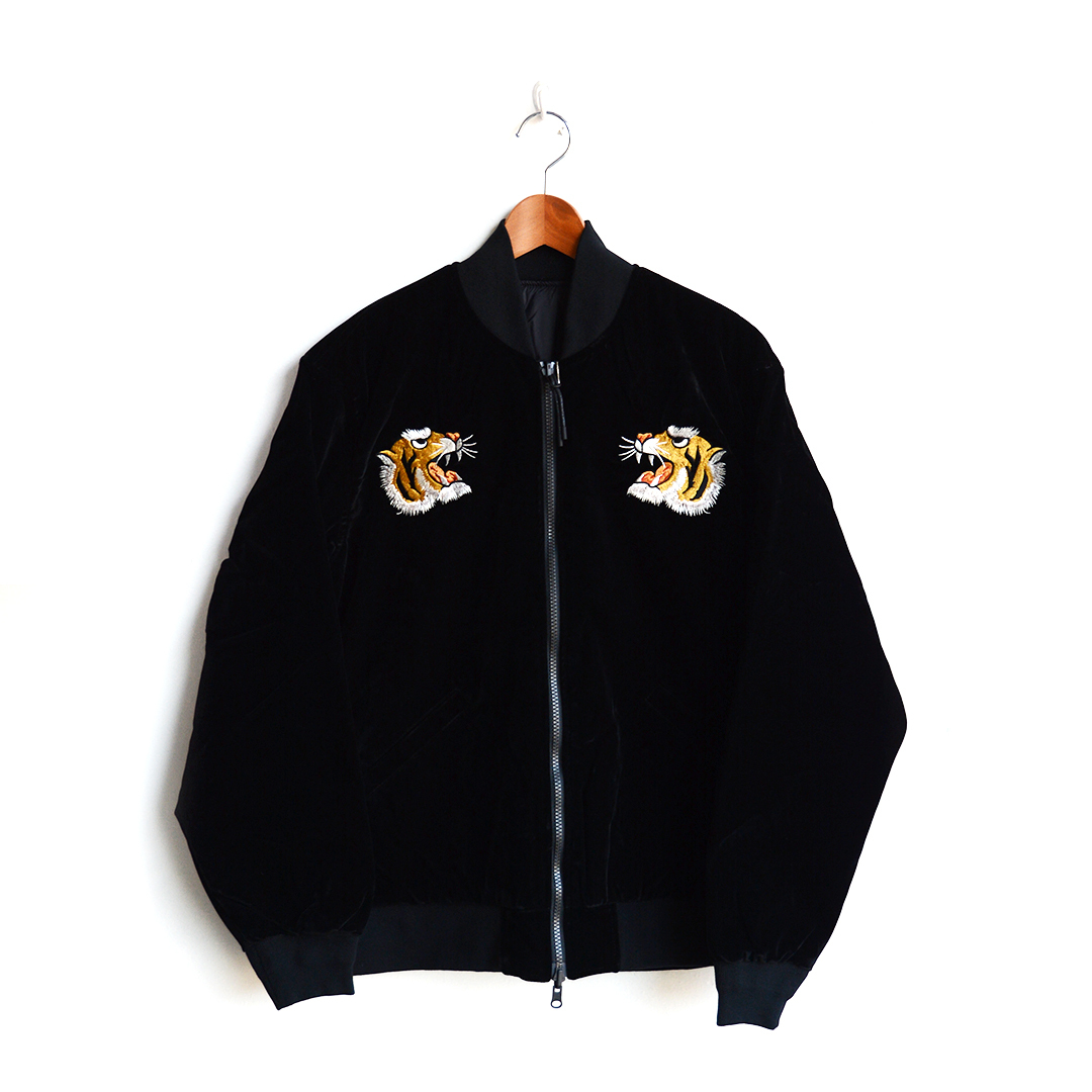 画像1: TAION JPNSP® /  リバーシブル スカジャン ダウンジャケット(TAION-JK04JS)