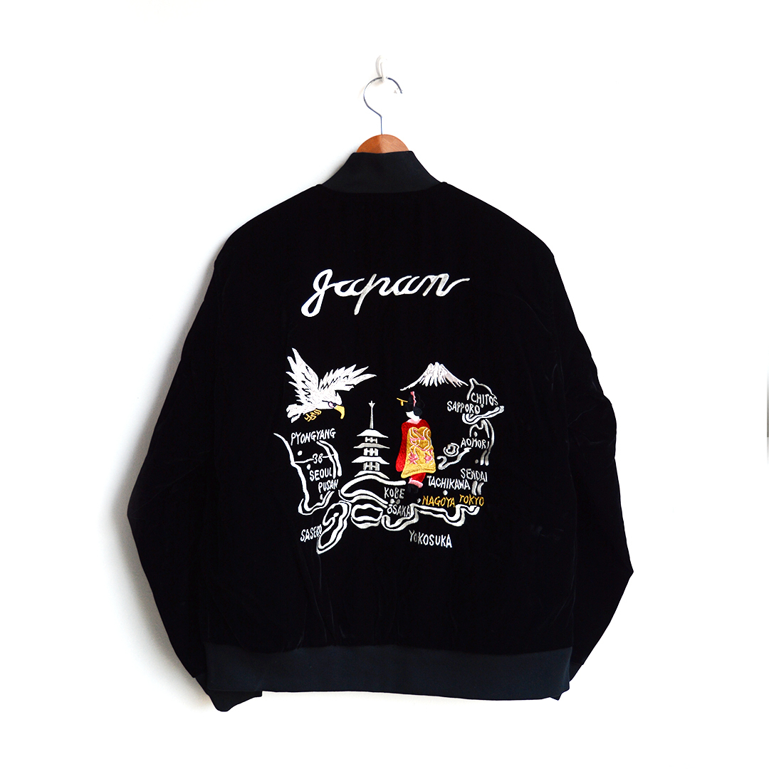 画像2: TAION JPNSP® /  リバーシブル スカジャン ダウンジャケット(TAION-JK04JS)