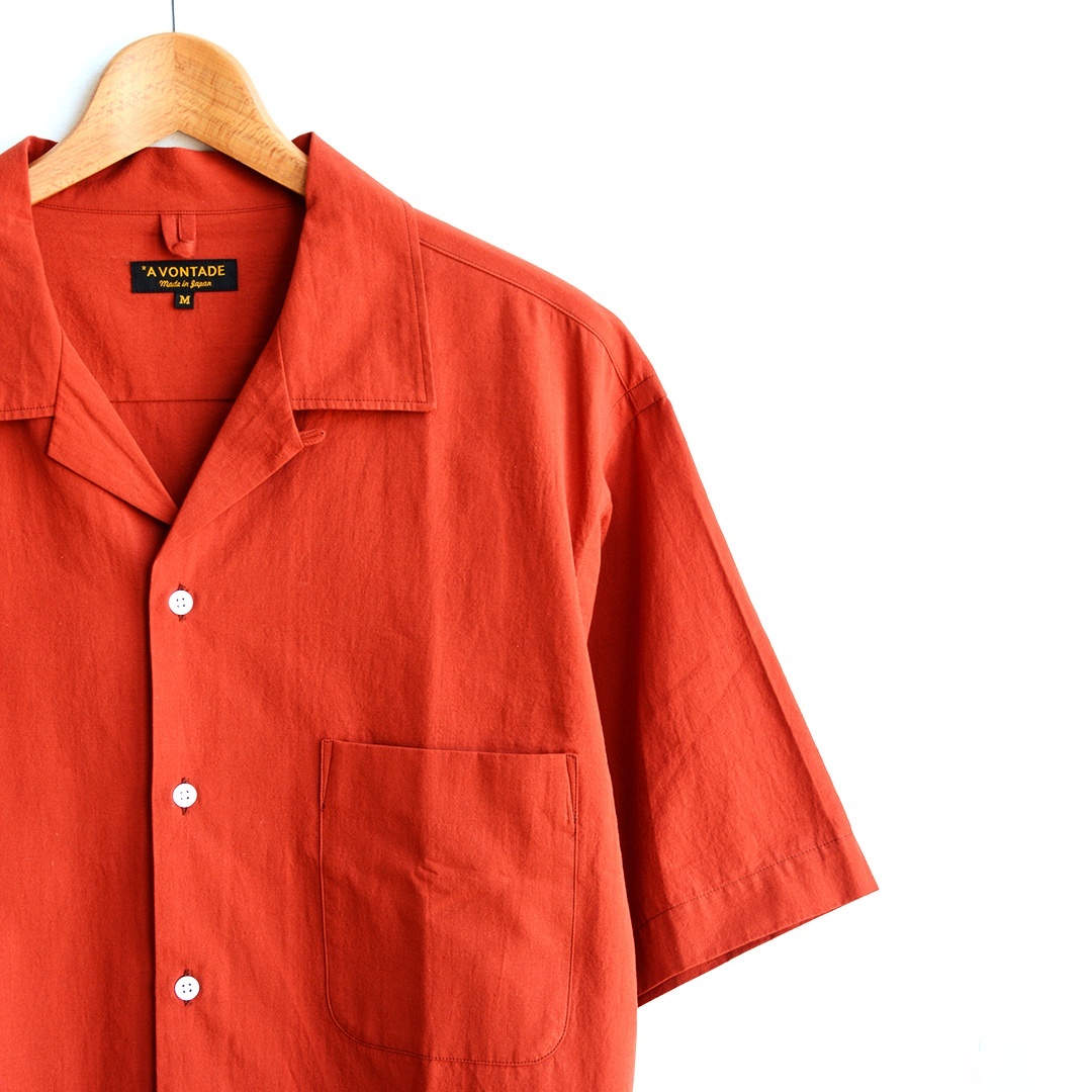 画像5: *A VONTADE /Open Collar Shirts SS -Cotton/Linen Hard Twist Weaher - (VTD-0383-SH)