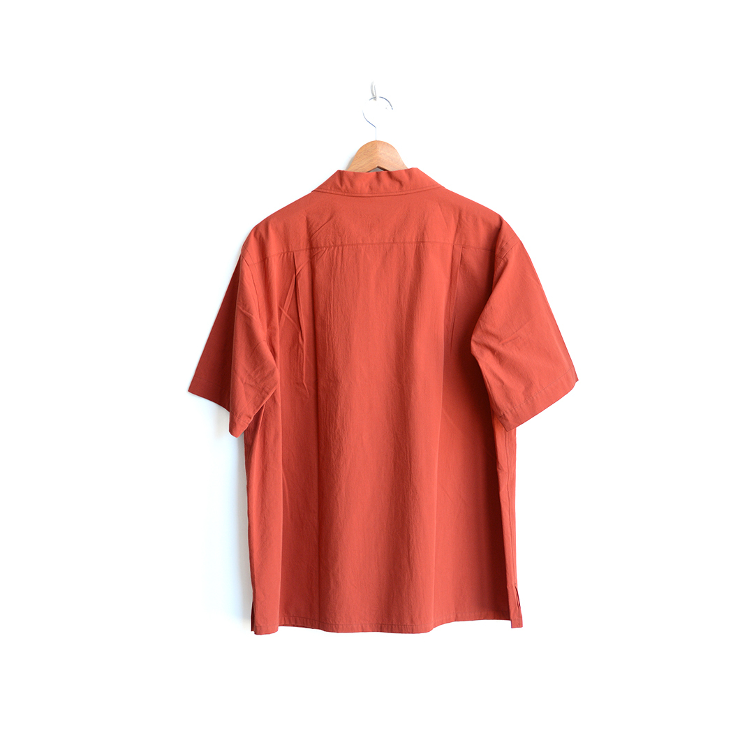 画像2: *A VONTADE /Open Collar Shirts SS -Cotton/Linen Hard Twist Weaher - (VTD-0383-SH)