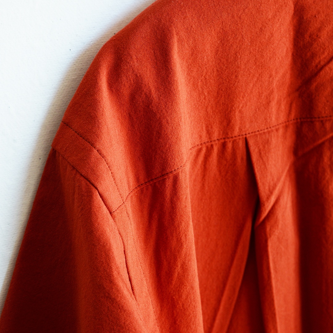 画像: *A VONTADE /Open Collar Shirts SS -Cotton/Linen Hard Twist Weaher - (VTD-0383-SH)