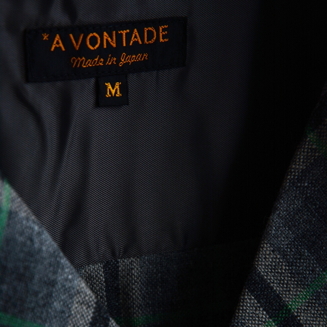 画像10: *A VONTADE /Wool Plaid Open Shirts