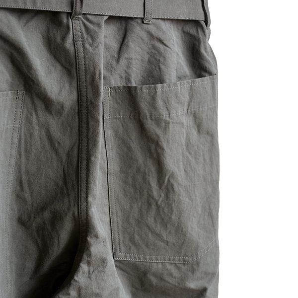 画像: *A VONTADE / Mil. Cookman Trousers II W/Belt -Cotton/Linen Weather-