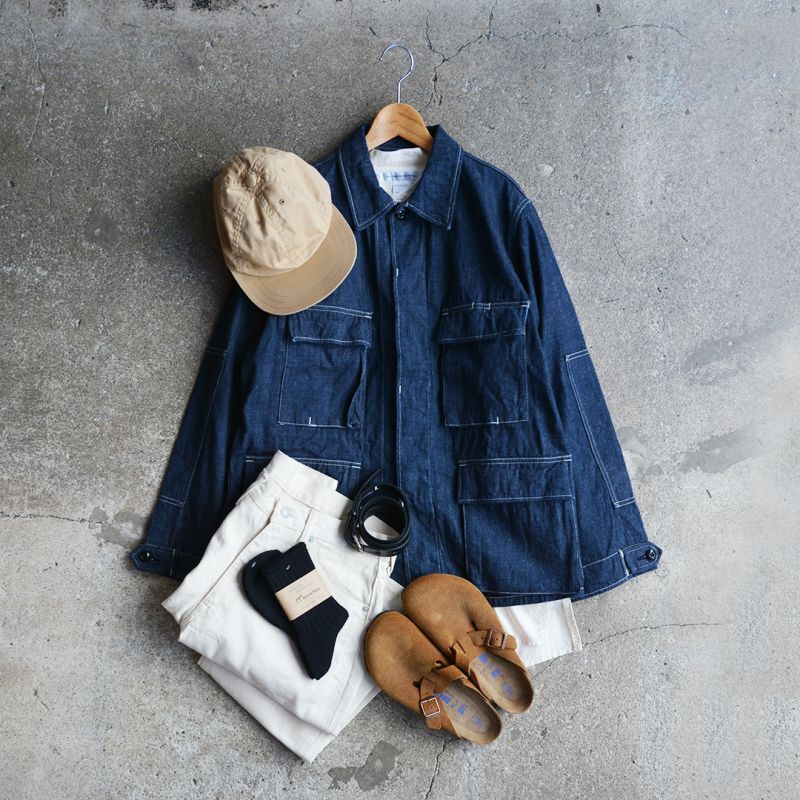 画像: *A VONTADE / B.D.U. Jacket -Modify- Denim