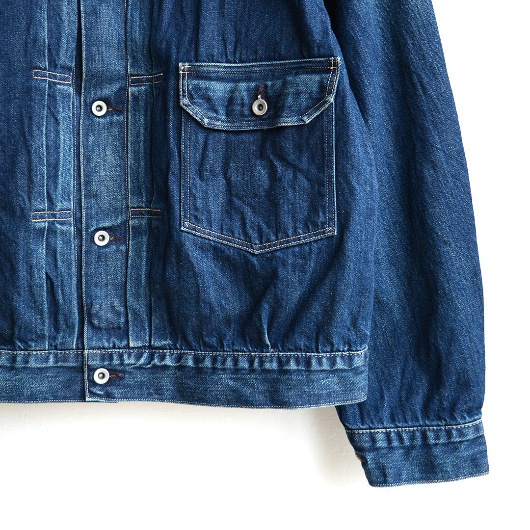 画像5: A VONTADE / No.2 Denim Blouse -DARK BLUE- (VTD-0560XX-JK)