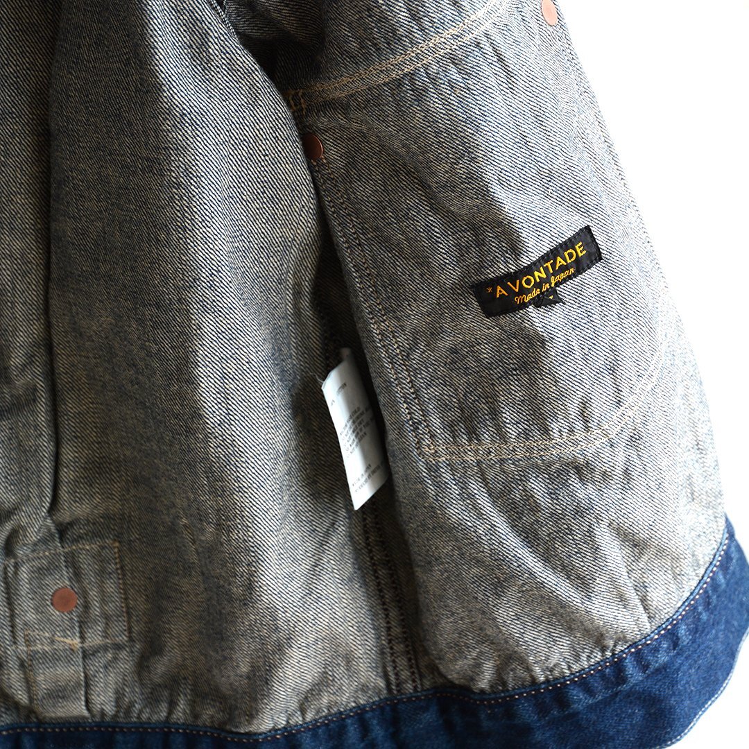 画像10: A VONTADE / No.2 Denim Blouse -DARK BLUE- (VTD-0560XX-JK)