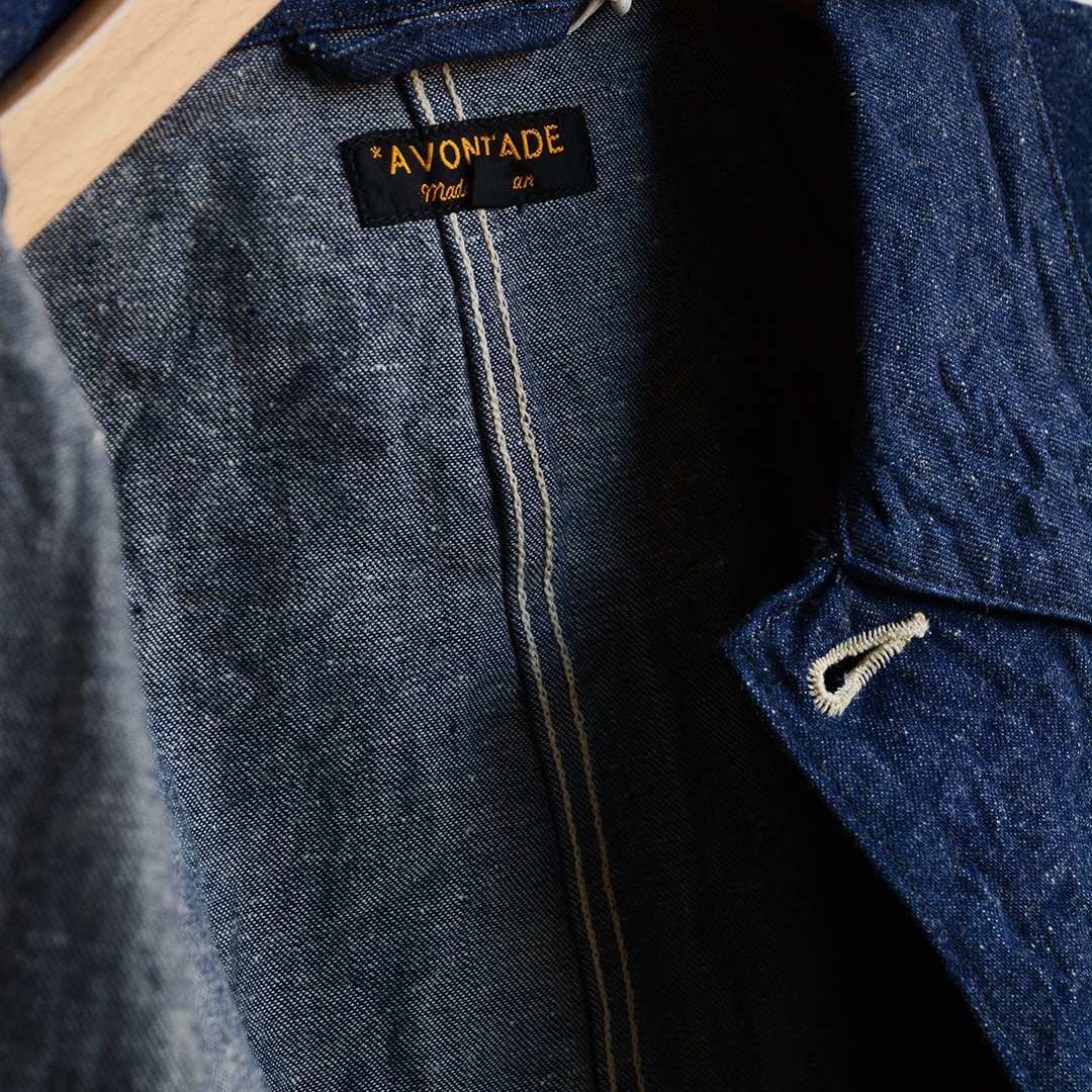 画像5: A VONTADE / 40's Coverall -9.5oz Nepped Denim- (VTD-0573-JK)