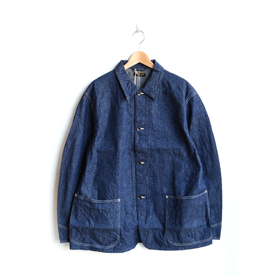 画像1: A VONTADE / 40's Coverall -9.5oz Nepped Denim- (VTD-0573-JK)