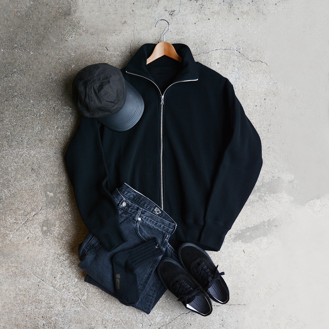 画像: *A VONTADE /Big Waffle Drivers Cardigan ( VTD-0602-CS)