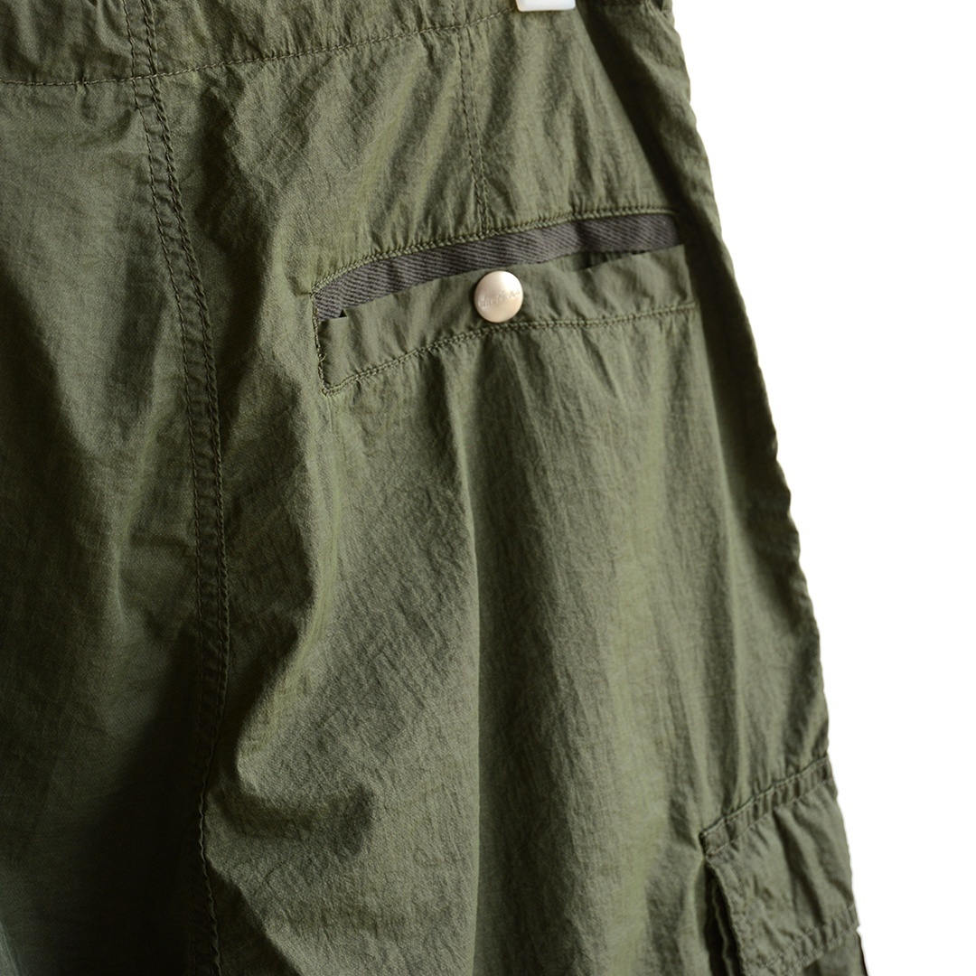 画像: WILDTHINGS/ DOUBLE DYED NYLON CARGO SHORTS (WT26011AD)