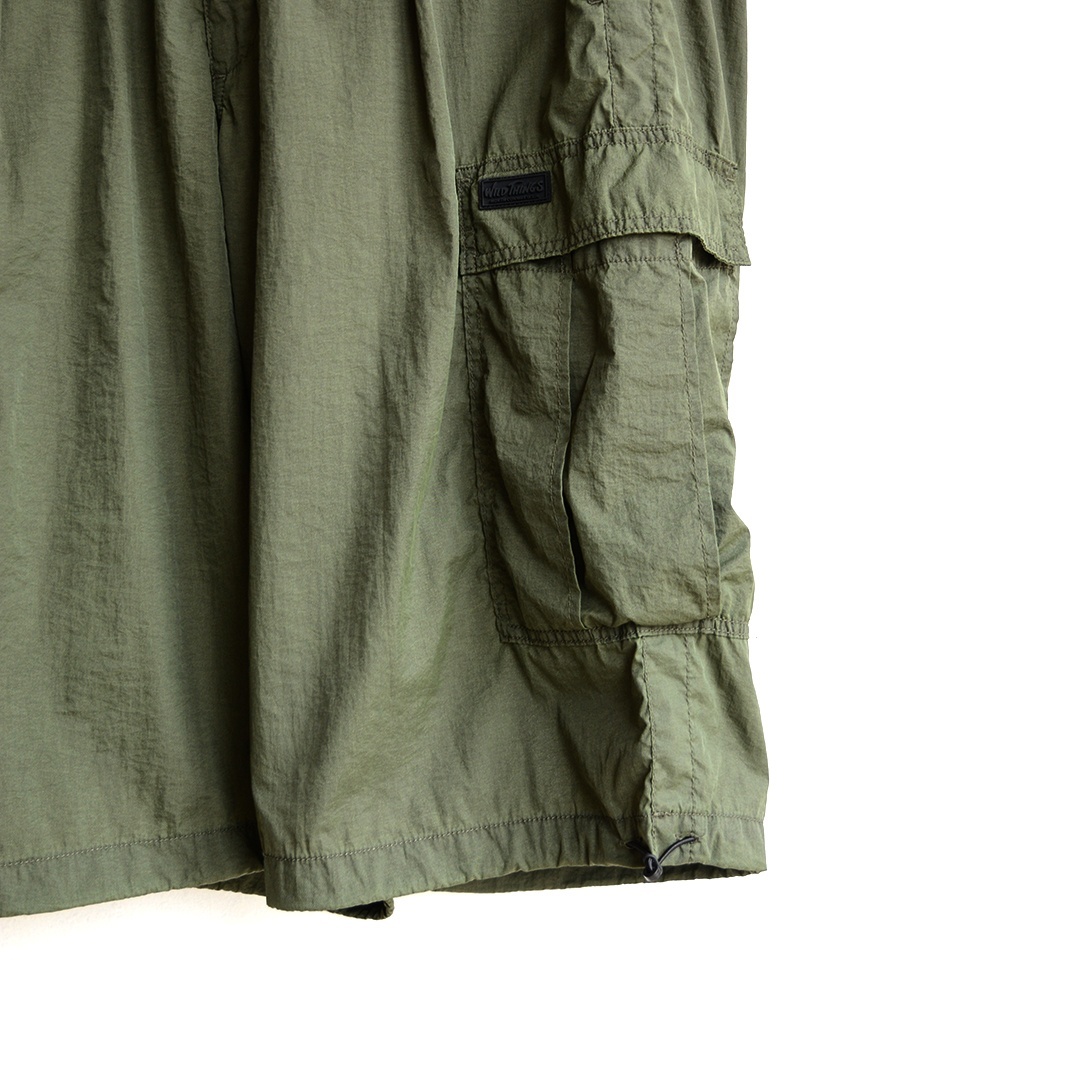 画像6: WILDTHINGS/ DOUBLE DYED NYLON CARGO SHORTS (WT26011AD)