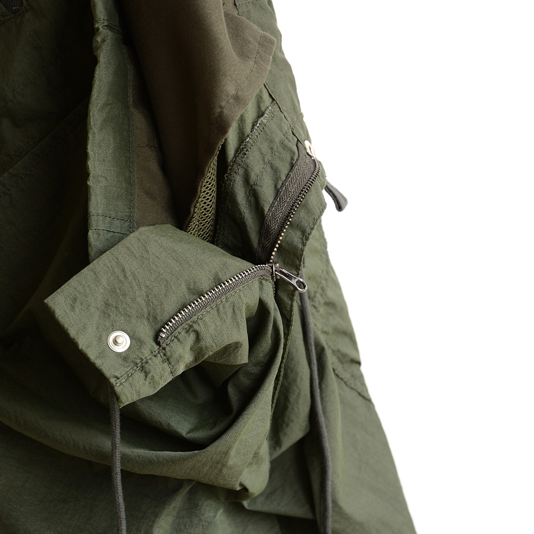 画像5: WILDTHINGS/ DOUBLE DYED NYLON CARGO SHORTS (WT26011AD)