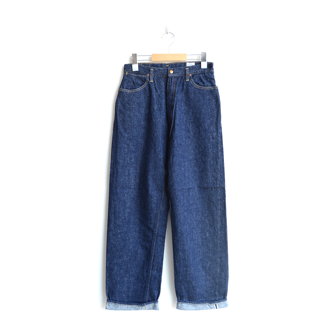 画像1: orSlow / JASMIN High Waist Denim Pants (00-1040)