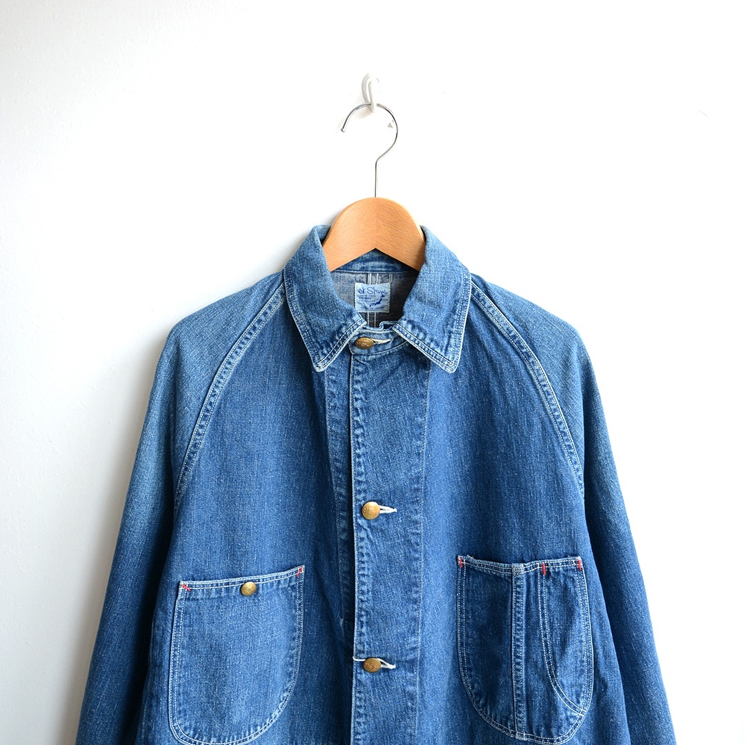 画像3: orSlow（オアスロウ） / Loosefit Denim Cover All -Denim Used- (00-6141-95)