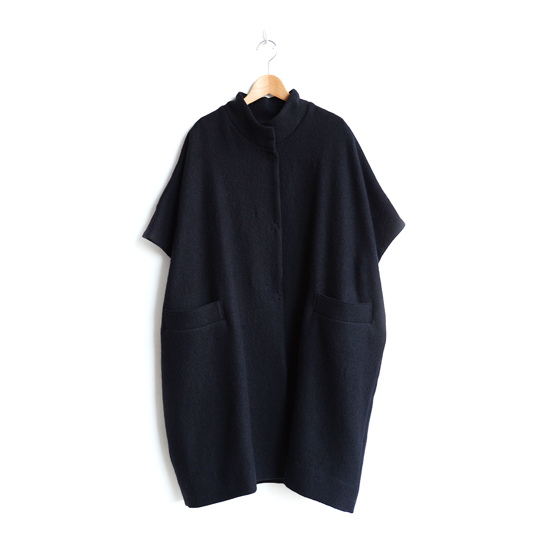 画像1: Atelier d’antan（アトリエ・ダンタン） / Turk Wool Short Sleeve Coat