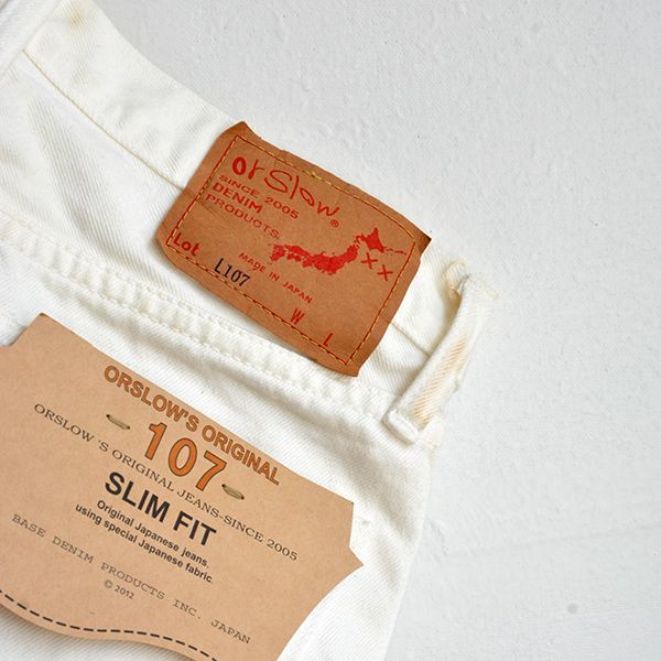 画像: orSlow/ IVY FIT DENIM 107 WHT (WOMEN'S)