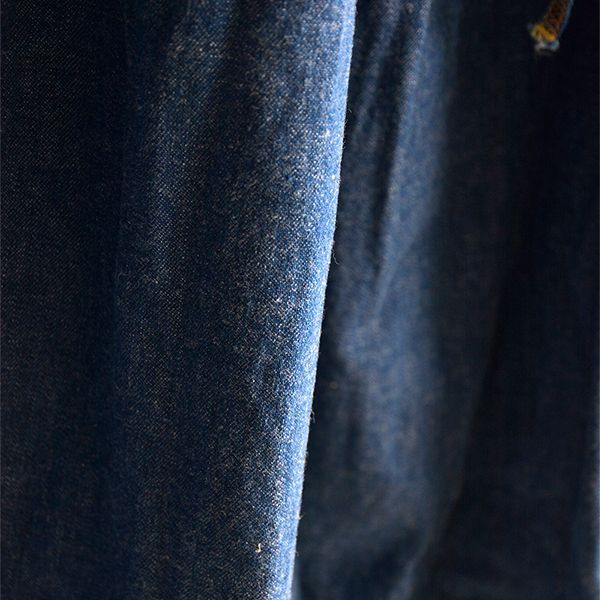 画像: orSlow / DENIM GATHER LONG SKIRT