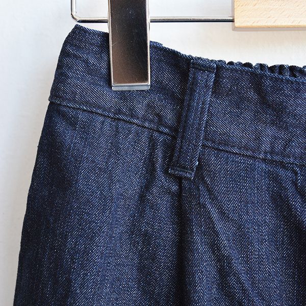 画像: HARVESTY / DENIM WIDE EGG LONG PANTS 