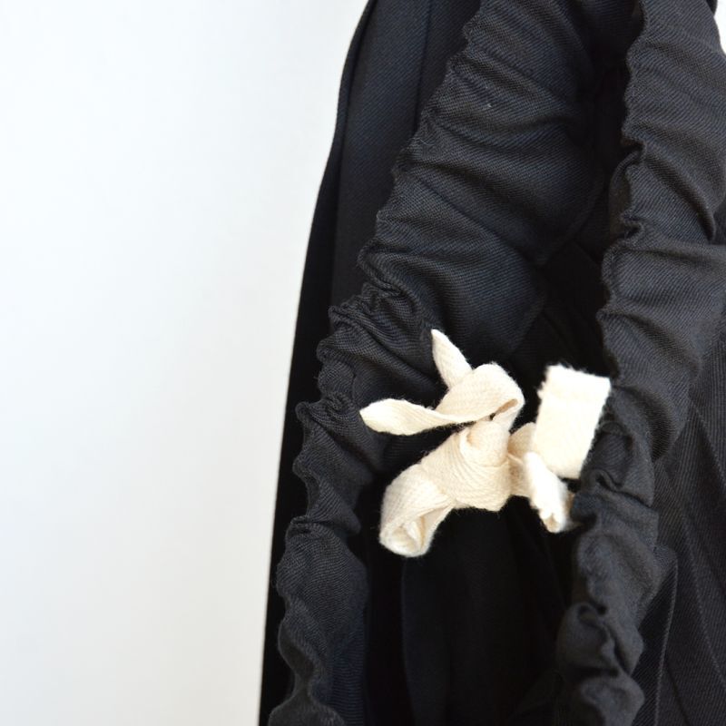 画像2: Charpentier de Vaisseau / Summer Wool Pleats Skirt Narrow