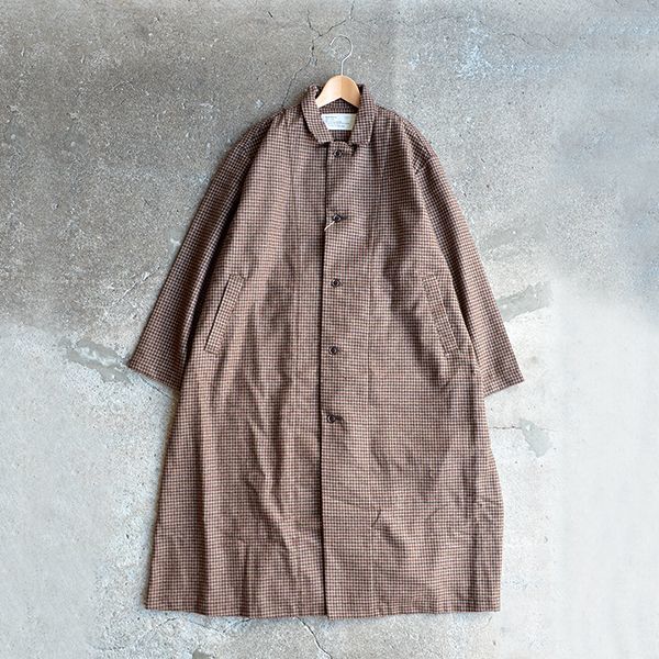 画像1: HARVESTY / OVER COAT WOOL