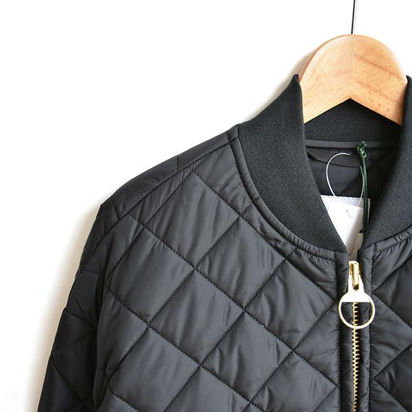 画像: BARBOUR /  LADIES QUILTED BOMBER JACKET （SLQ0018）