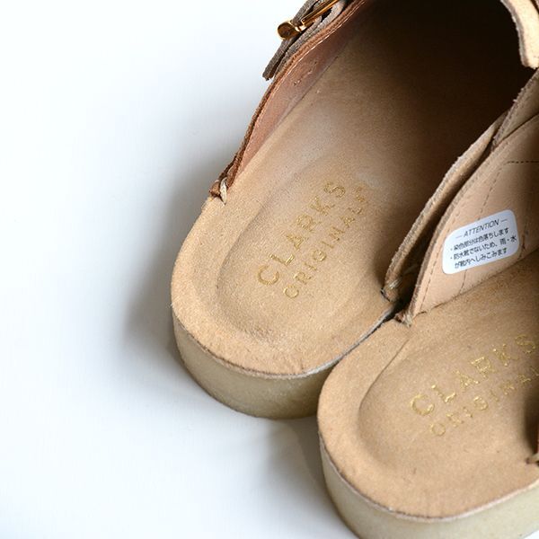 画像: Clarks Originals / Trek Mule ライトタン コンビ