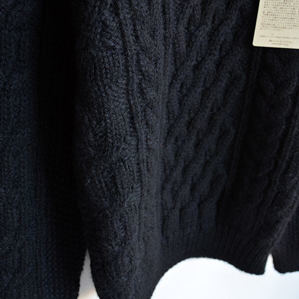 画像: INVERALLAN / Crew Neck Cable Pattern