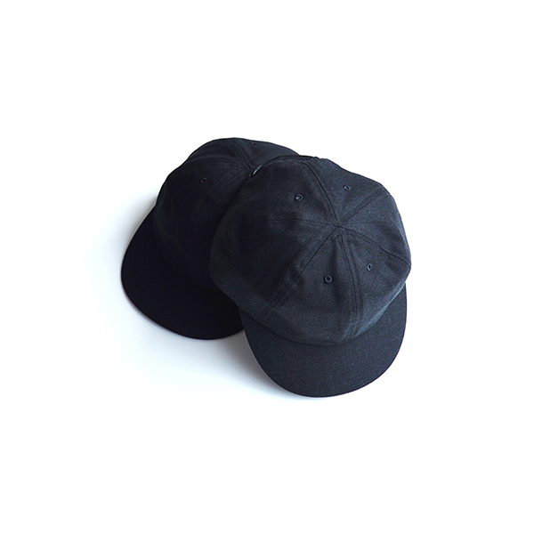 画像1: COMESANDGOES / SUIT FABRIC LITTLE BRIM CAP